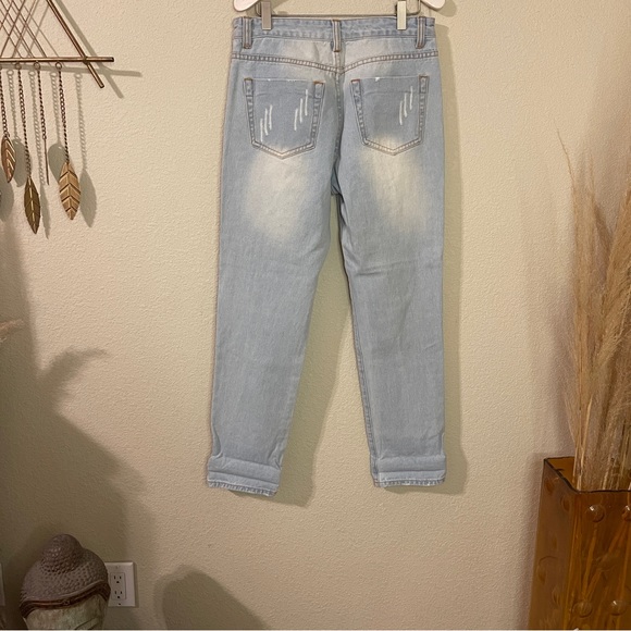 American Bazi High Rise Denim Mom Jeans Size M - Picture 8 of 8